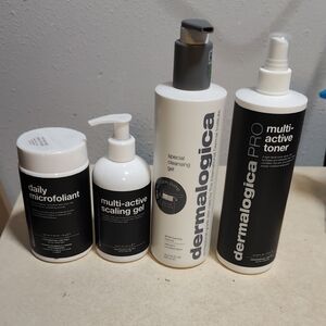 Dermalogica Skincare Collection 98% Full Microfoliant Toner Scaling Gel Cleansin